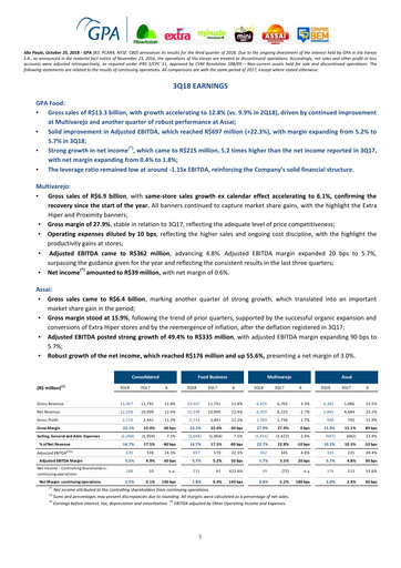 Vorschaubild GPA Quartalsbericht 2018-q3