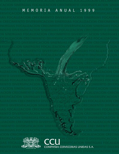 Thumbnail Compañía Cervecerías Unidas Annual Report 1999
