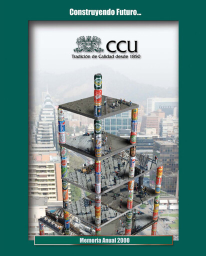 Thumbnail Compañía Cervecerías Unidas Annual Report 2000