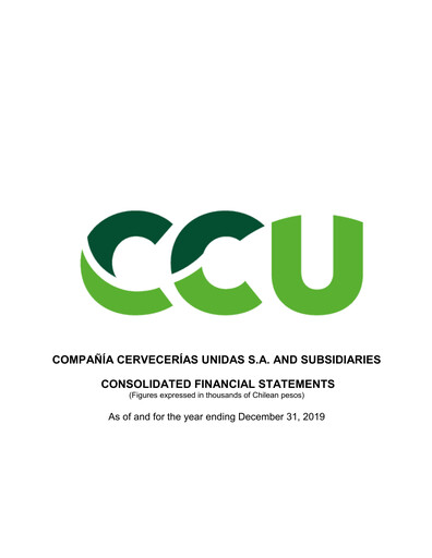 Thumbnail Compañía Cervecerías Unidas Financial Statement 2019