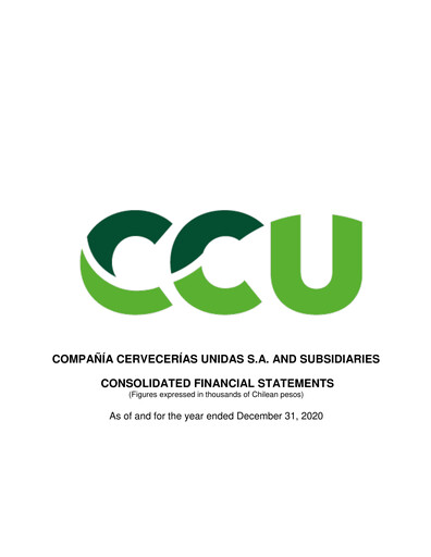 Thumbnail Compañía Cervecerías Unidas Financial Statement 2020