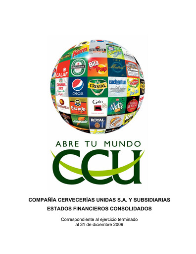 Thumbnail Compañía Cervecerías Unidas Financial Statement 2009