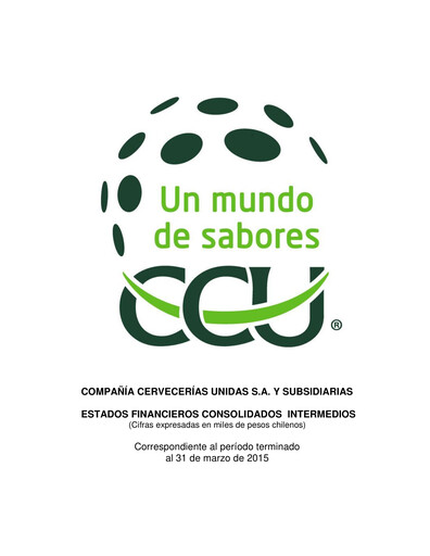 Thumbnail Compañía Cervecerías Unidas Financial Statement 2015