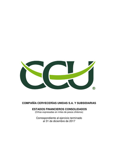 Thumbnail Compañía Cervecerías Unidas Financial Statement 2017