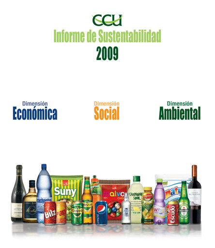 Vorschaubild Compañía Cervecerías Unidas Nachhaltigkeitsbericht 2009