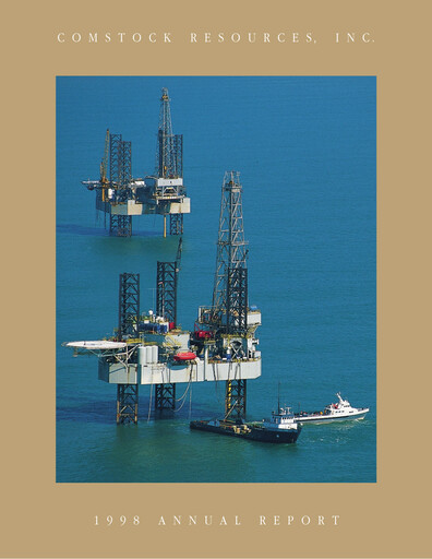 Thumbnail Comstock Resources Annual Report 1998