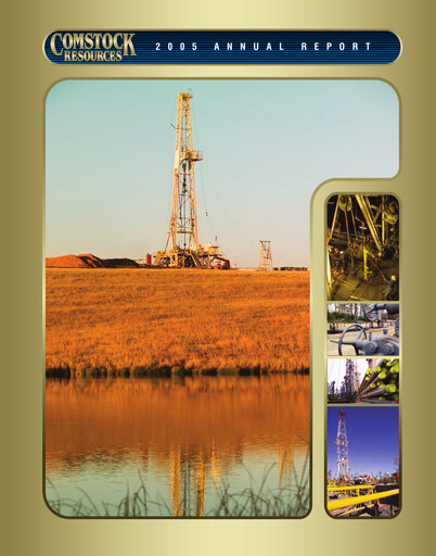 Thumbnail Comstock Resources Annual Report 2005