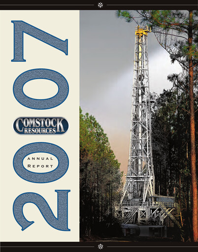 Thumbnail Comstock Resources Annual Report 2007