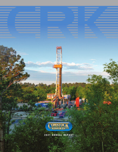 Thumbnail Comstock Resources Annual Report 2021