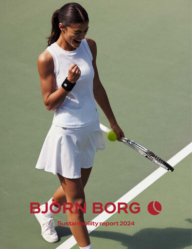 Miniature Björn Borg Rapport de durabilité 2024