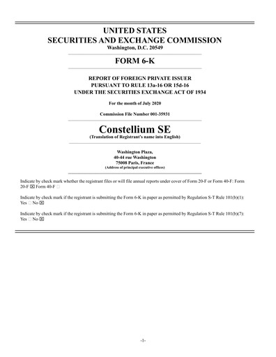 Thumbnail Constellium
 Half-year Report 2020-h1