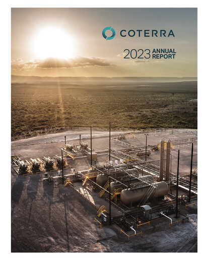 Thumbnail Coterra Energy Annual Report 2023