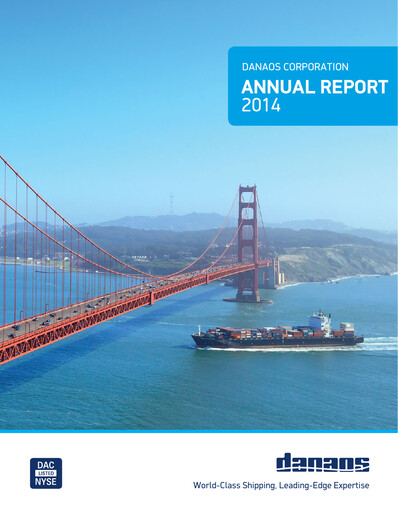 Thumbnail Danaos Annual Report 2014