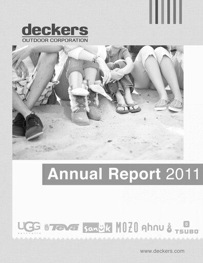 Thumbnail Deckers Brands Annual Report 2011