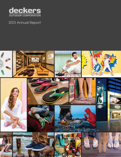 Thumbnail Deckers Brands Annual Report 2013