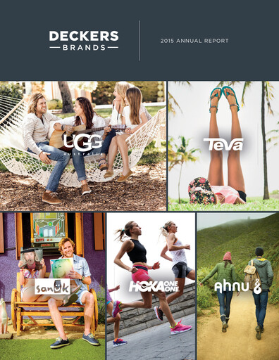 Thumbnail Deckers Brands Annual Report 2014-2015