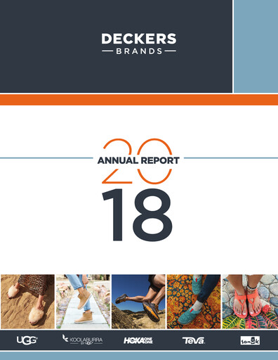Thumbnail Deckers Brands Annual Report 2017-2018