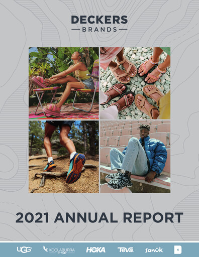 Thumbnail Deckers Brands Annual Report 2020-2021