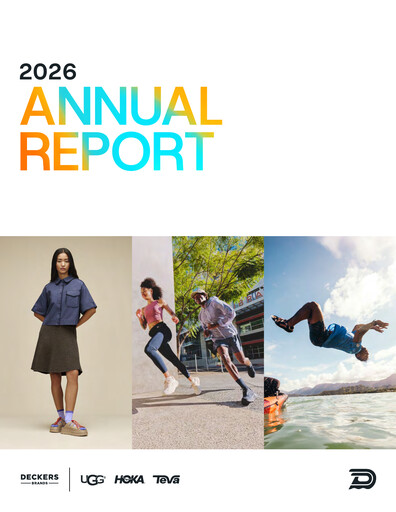 Thumbnail Deckers Brands Annual Report 2025-2026