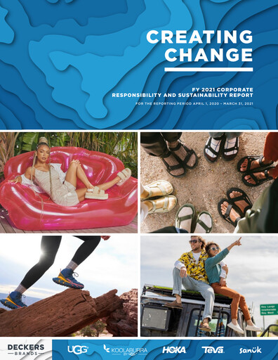 Thumbnail Deckers Brands Sustainability Report 2020-2021