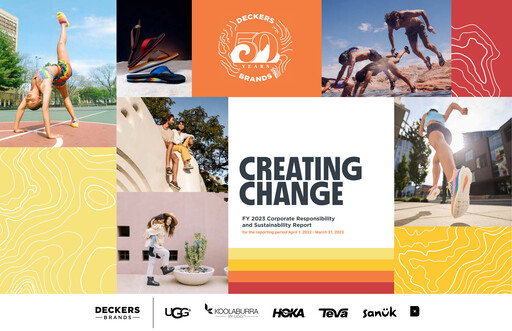Thumbnail Deckers Brands Sustainability Report 2022-2023