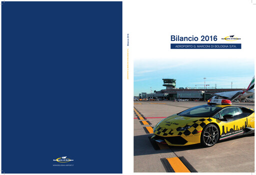 Thumbnail Aeroporto G. Marconi Bologna Annual Report 2016