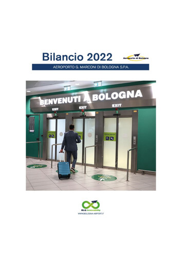Thumbnail Aeroporto G. Marconi Bologna Annual Report 2022