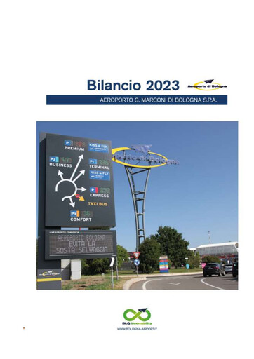 Thumbnail Aeroporto G. Marconi Bologna Annual Report 2023