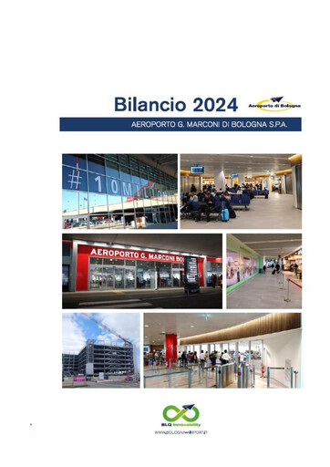 Thumbnail Aeroporto G. Marconi Bologna Annual Report 2024