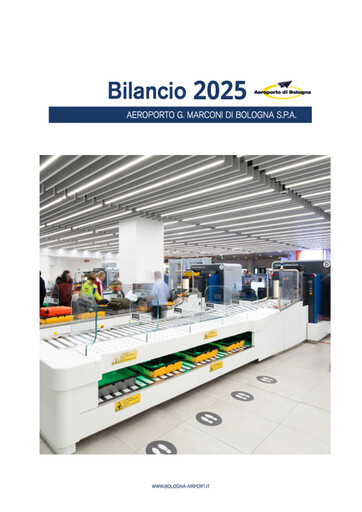 Thumbnail Aeroporto G. Marconi Bologna Annual Report 2025