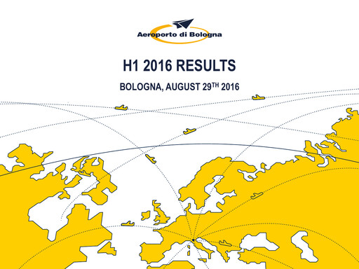 Thumbnail Aeroporto G. Marconi Bologna Half-year Report 2016-h1