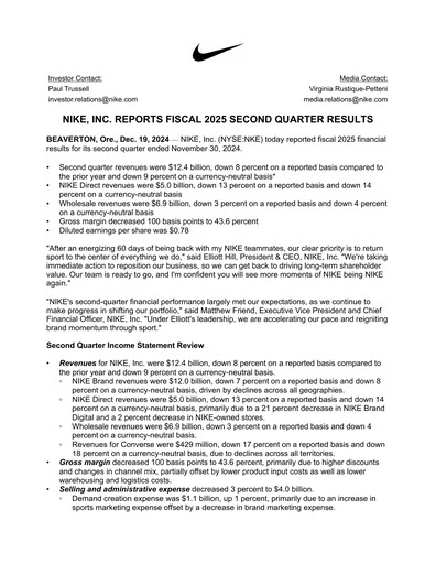 Thumbnail Nike Quarterly Report 2025-q2