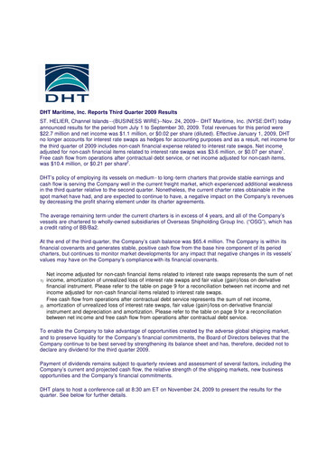 Thumbnail DHT Holdings Quarterly Report 2009-q3