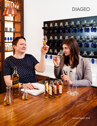 Thumbnail Diageo Annual Report 2018