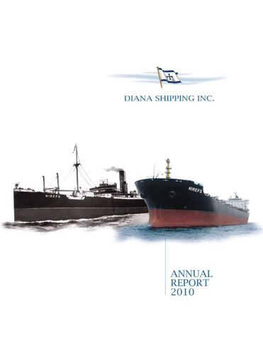 Miniature Diana Shipping Rapport annuel 2010