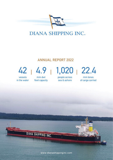 Miniature Diana Shipping Rapport annuel 2022