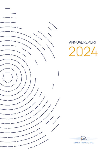 Miniature Diana Shipping Rapport annuel 2024