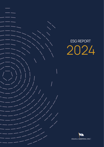 Thumbnail Diana Shipping ESG Report 2024
