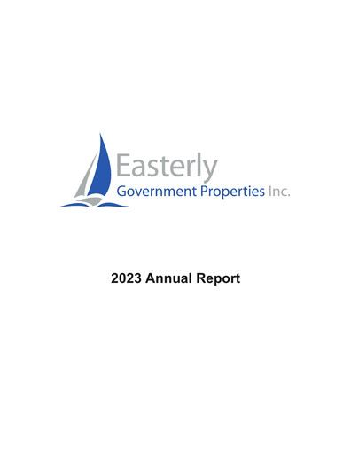 Thumbnail Easterly Government Properties Annual Report 2023
