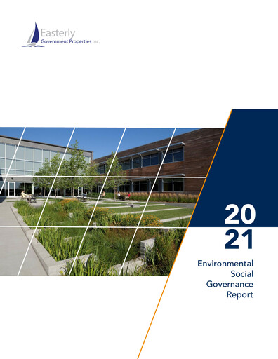 Thumbnail Easterly Government Properties ESG Report 2021