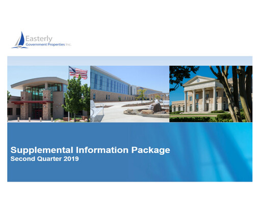 Thumbnail Easterly Government Properties Quarterly Report 2019-q2