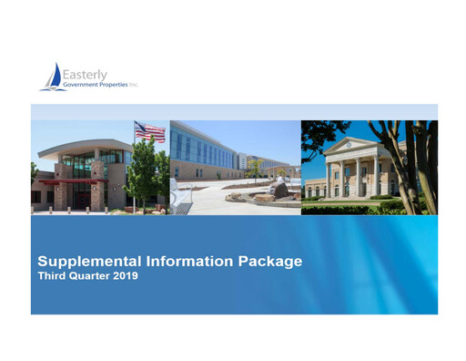 Thumbnail Easterly Government Properties Quarterly Report 2019-q3