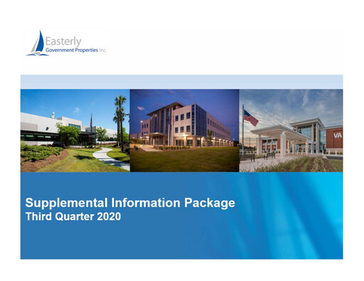 Thumbnail Easterly Government Properties Quarterly Report 2020-q3