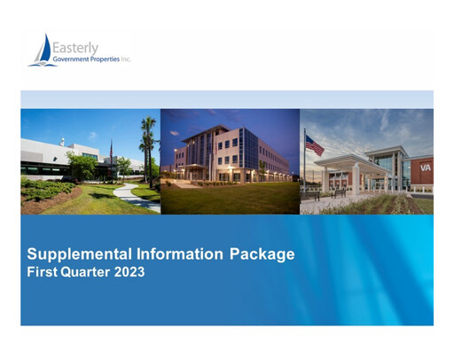 Thumbnail Easterly Government Properties Quarterly Report 2023-q1