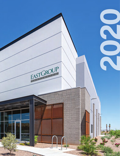 Thumbnail EastGroup Properties Annual Report 2020