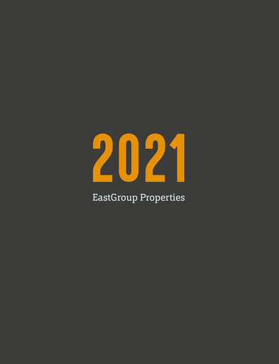Thumbnail EastGroup Properties Annual Report 2021