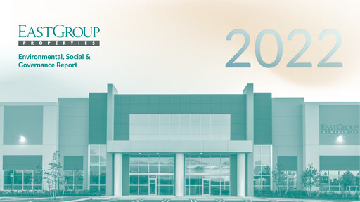 Thumbnail EastGroup Properties ESG Report 2022