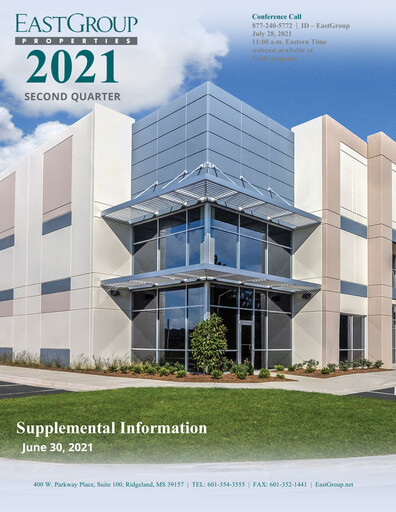 Thumbnail EastGroup Properties Quarterly Report 2021-q2
