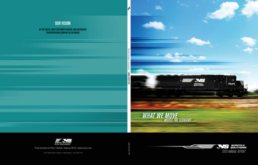 Thumbnail Norfolk Southern Annual Report 2013