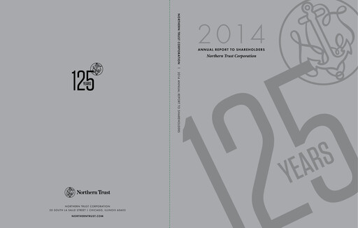 Thumbnail Northern Trust
 Annual Report 2014